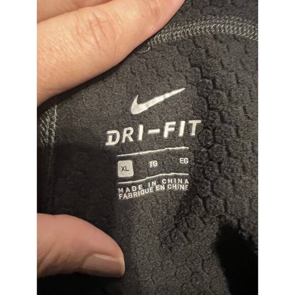 Nike Men Sweatpants Xl gray Warm Fleece Inside Dry Fit - Picture 9 of 10